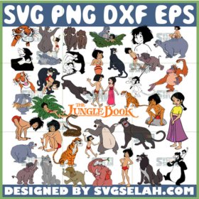 jngle book bundle svg