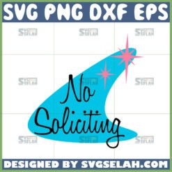 no soliciting svg