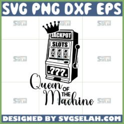 queen of the machine svg