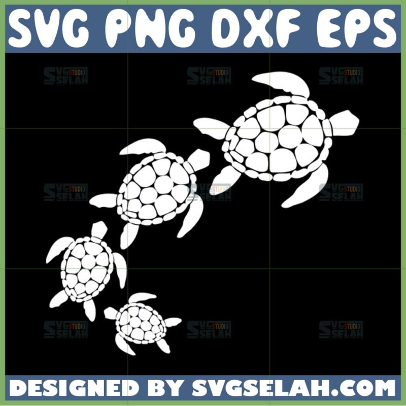 Sea Turtle Svg - SVG Selah