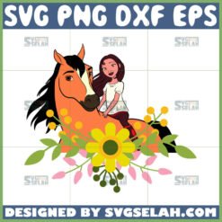 spirit and lucky svg ridding horse svg by SvgSelah
