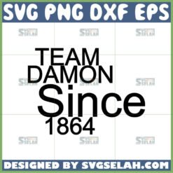 team damon 1864 svg