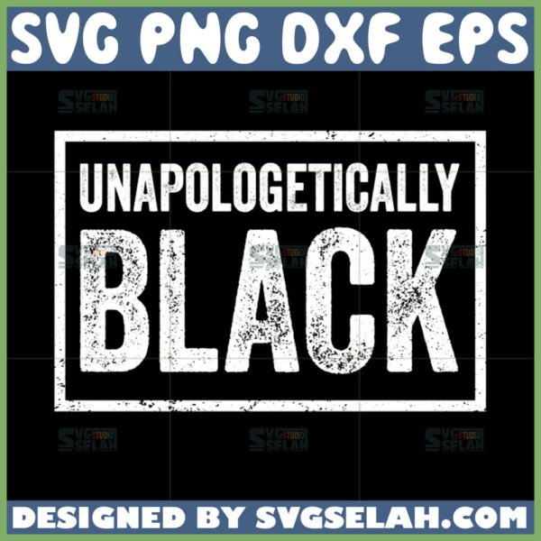 unapologetically black svg