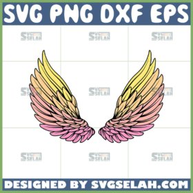 angel wings svg