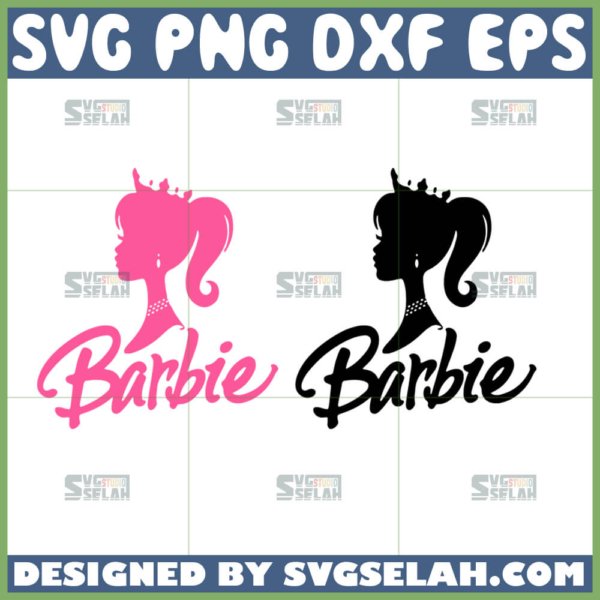 Barbie Girl Silhouette Svg - SVG Selah