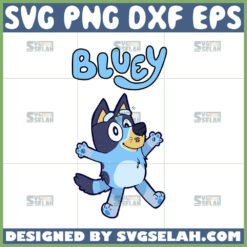 bluey dog cartoon dog funny svg