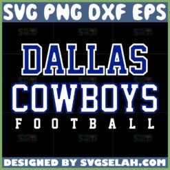 dallas cowboy football nfl svg