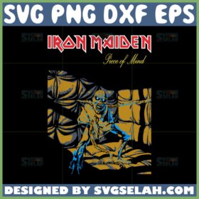 iron maiden piece of mind svg