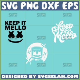 keep it mello svg marshmello svg