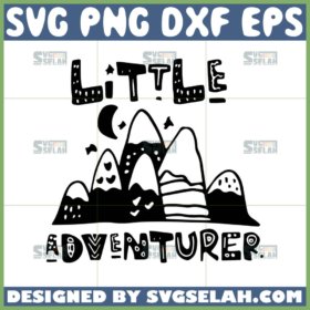 little adventurer svg