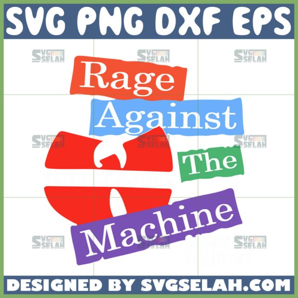 rage against the machine wu tang svg