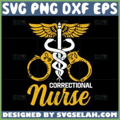 correctional nurse svg by SvgSelah