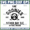 the goonies never say die svg