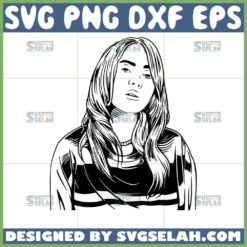 billie eilish svg music svg vinyl svg by SvgSelah