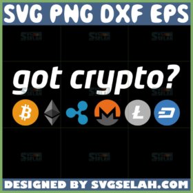 got crypto currency svg btc eth ltc xmr dash xrp alt logo svg