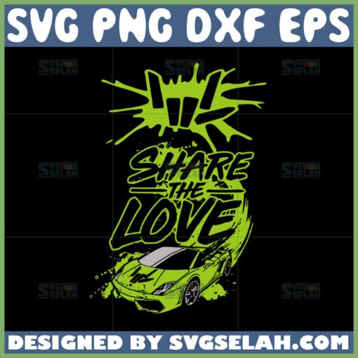 share the love lamborghini svg