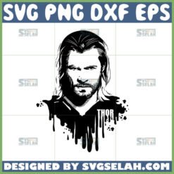 thor svg chris hemsworth svg