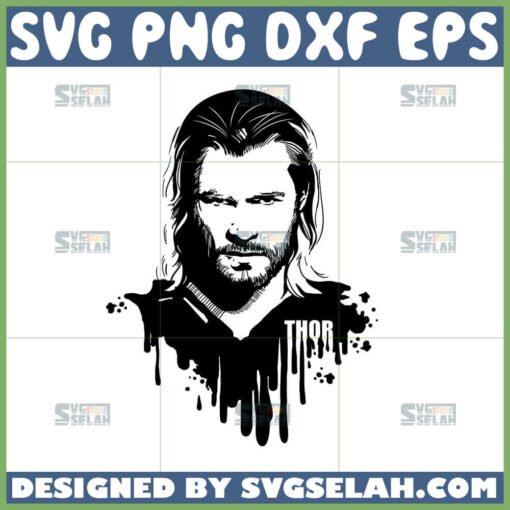 thor svg chris hemsworth svg