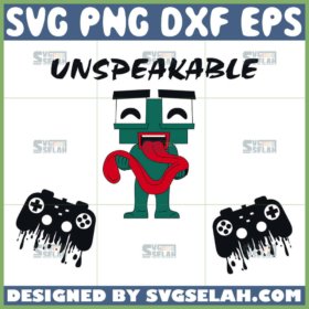 unspeakable svg play game svg