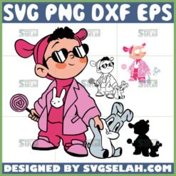 baby bad bunny svg easter day svg by SvgSelah