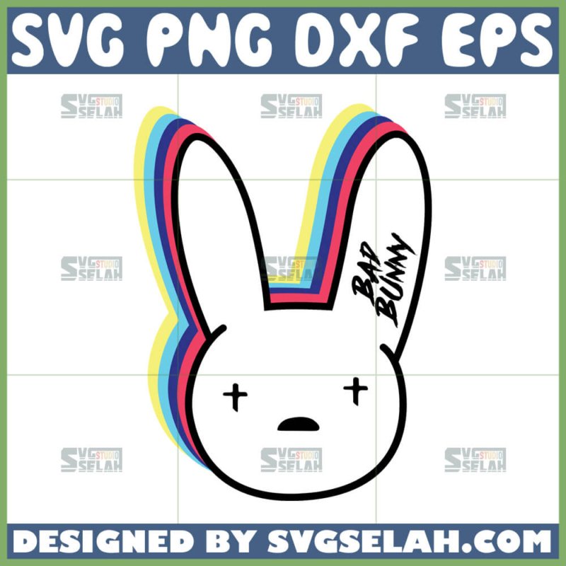 Bad Bunny Logo Svg - Svg Selah