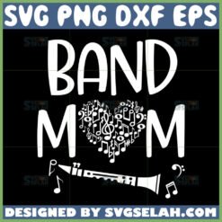 band mom svg music mom svg by SvgSelah