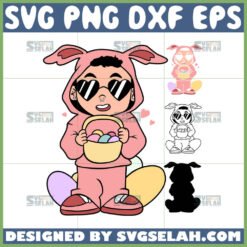 easter day baby bad bunny svg by SvgSelah