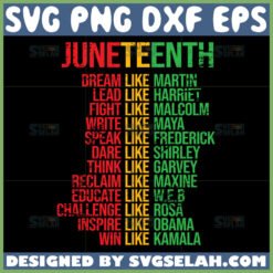juneteenth proud svg juneteenth black freedom svg