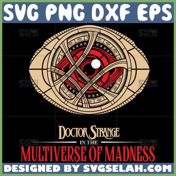 doctor strange in the multiverse of madness eye white svg