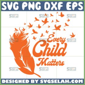 feathers every child matters svg