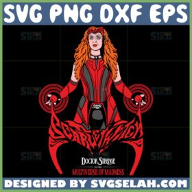 scarlet witch doctor strange in the multiverse of madness svg