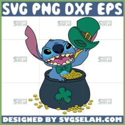 stitch st patricks day svg by SvgSelah