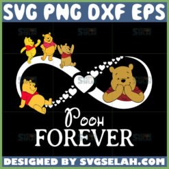 winnie the pooh forever svg by SvgSelah