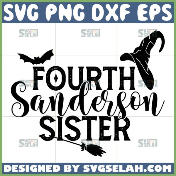 fourth sanderson sister svg hocus pocus svg