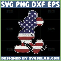 mickey america flag svg mickey 4th of july svg by SvgSelah