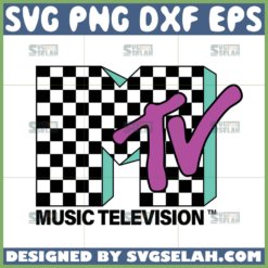 mtv music television classic logo retro svg