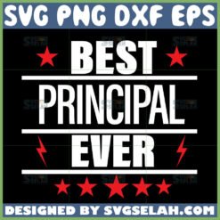 best principal ever svg