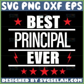 best principal ever svg