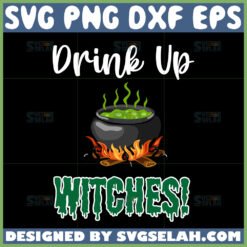 hocus pocus cauldron svg drink up witches svg by SvgSelah
