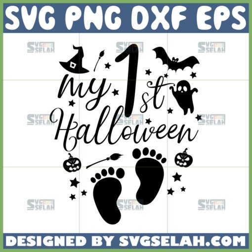 my first halloween svg baby onesie halloween svg