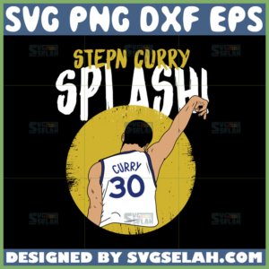 stephen curry splash svg golden state warriors basketball svg